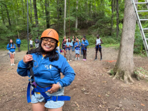 Teen camp experience